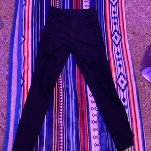 American eagle jeans with holes no patches size 4?